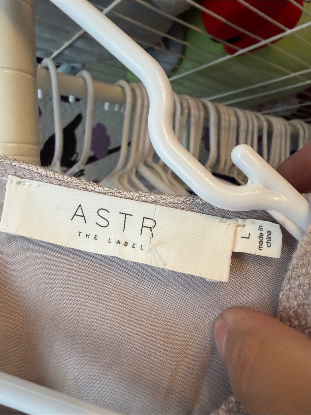 Astr Light Beige Sleeveless Midi Dress - Picture 2 of 4
